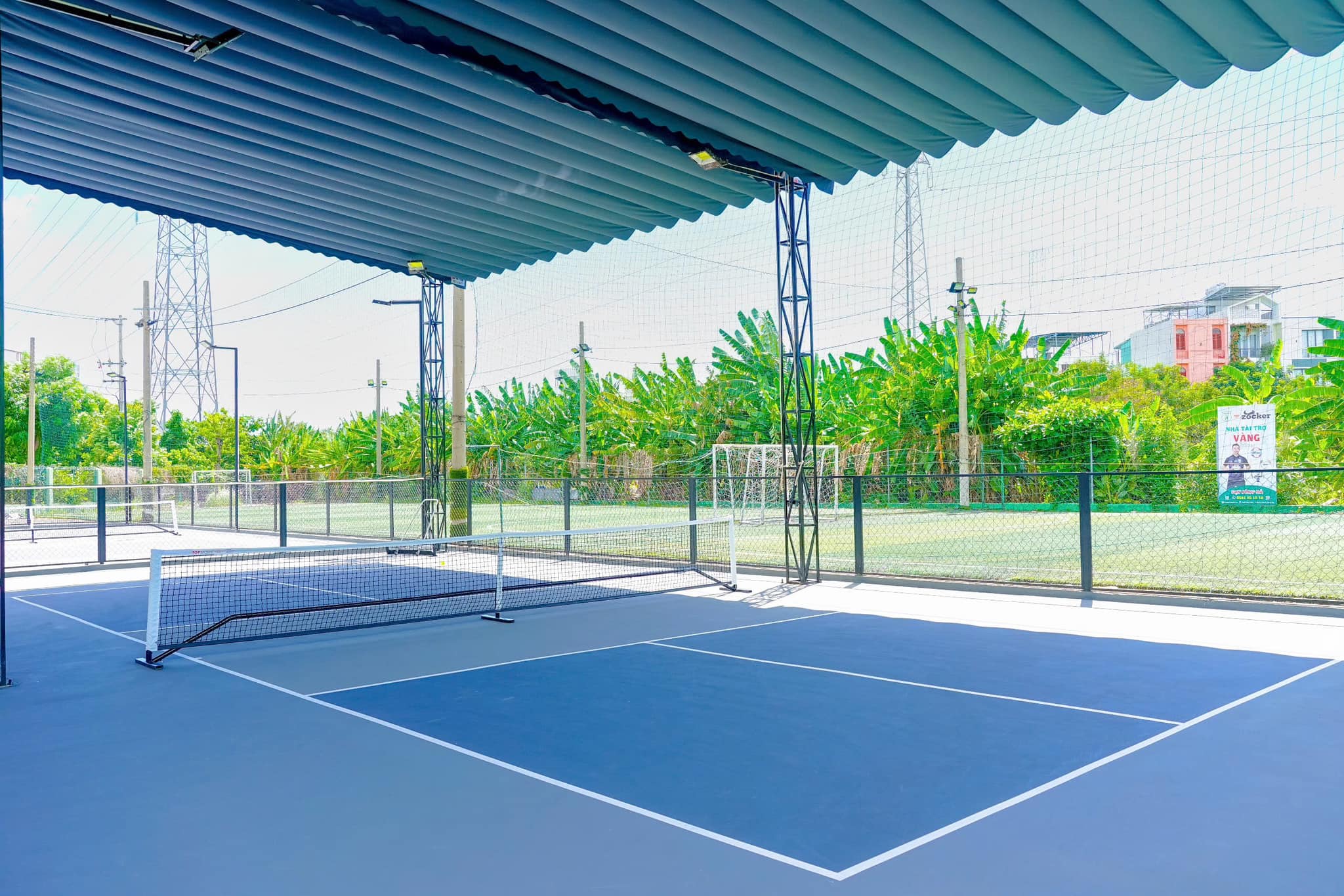 Chi Phí Làm Mái Che Sân Pickleball, Báo Giá Thi Công Làm Mái Che Sân Pickleball Giá Rẻ Hà Nội, TPHCM