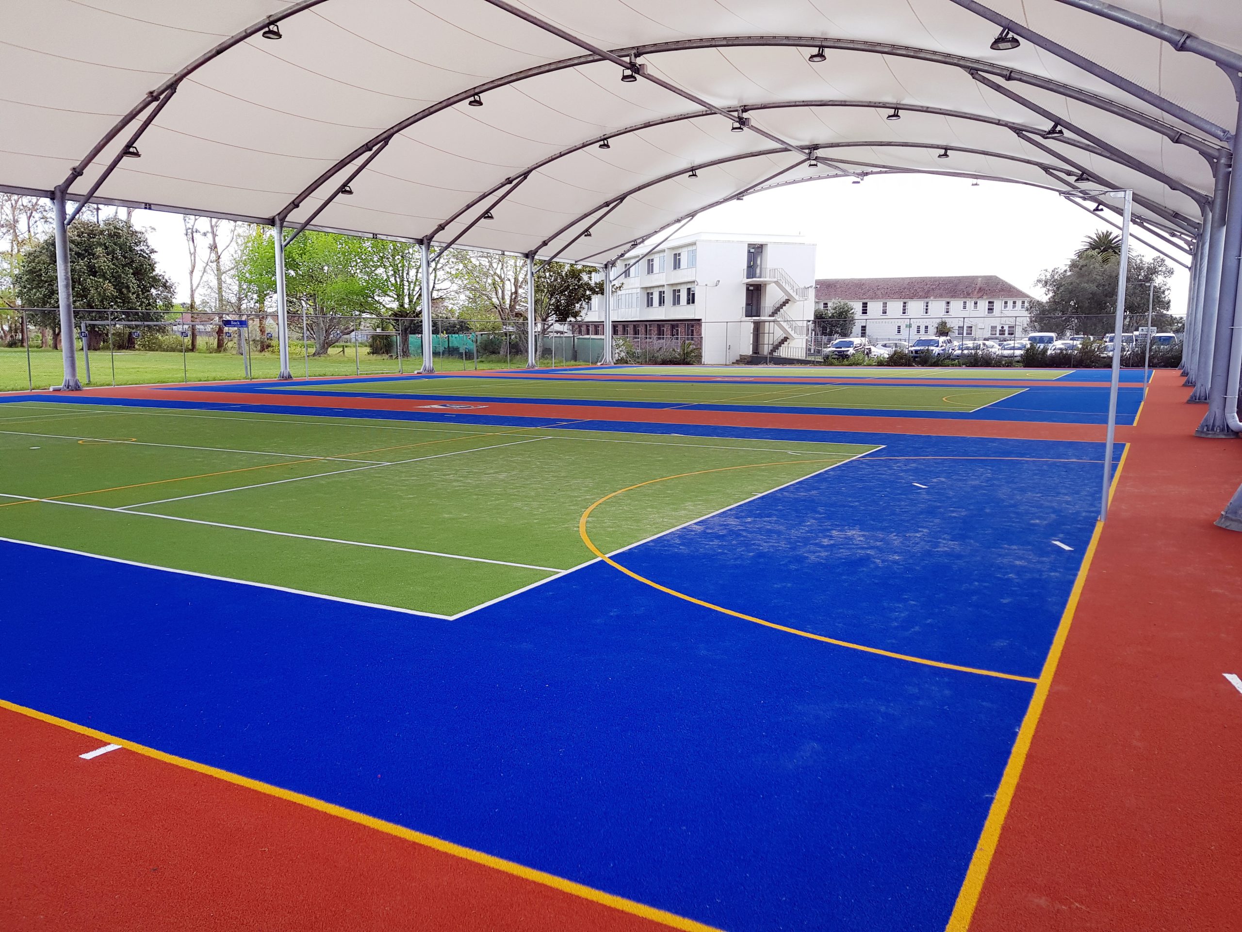 Mái che vòm căng sân thể thao Pickleball + Bóng rổ +tennis | BẠT CĂNG ✓MÁI  BẠT CĂNG ✓Bạt kéo căng ✓Tel: 0903 775 099 ✓Bạt che kéo căng ✓Mái Che